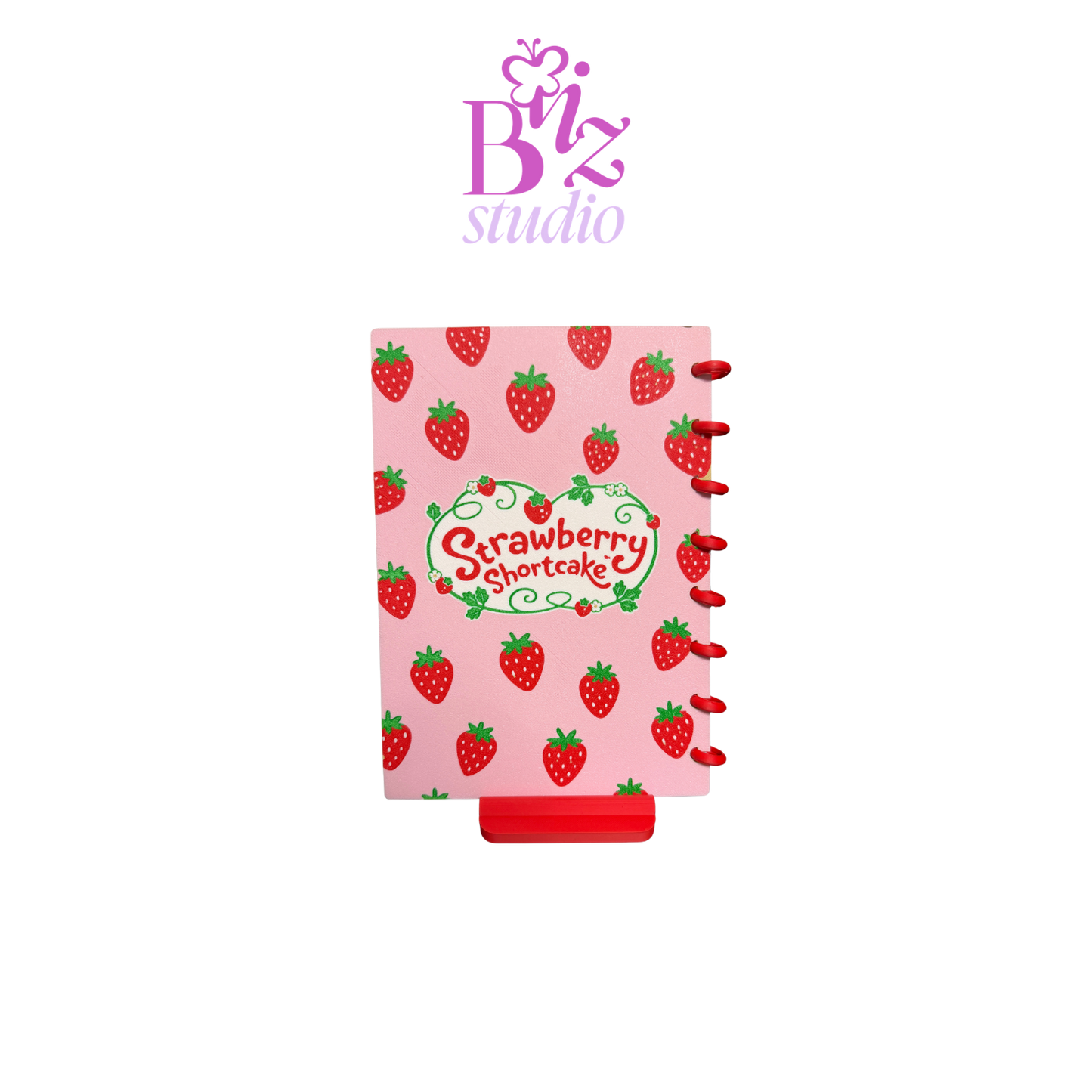 Strawberry Shortcake 3D Printed Notebook
