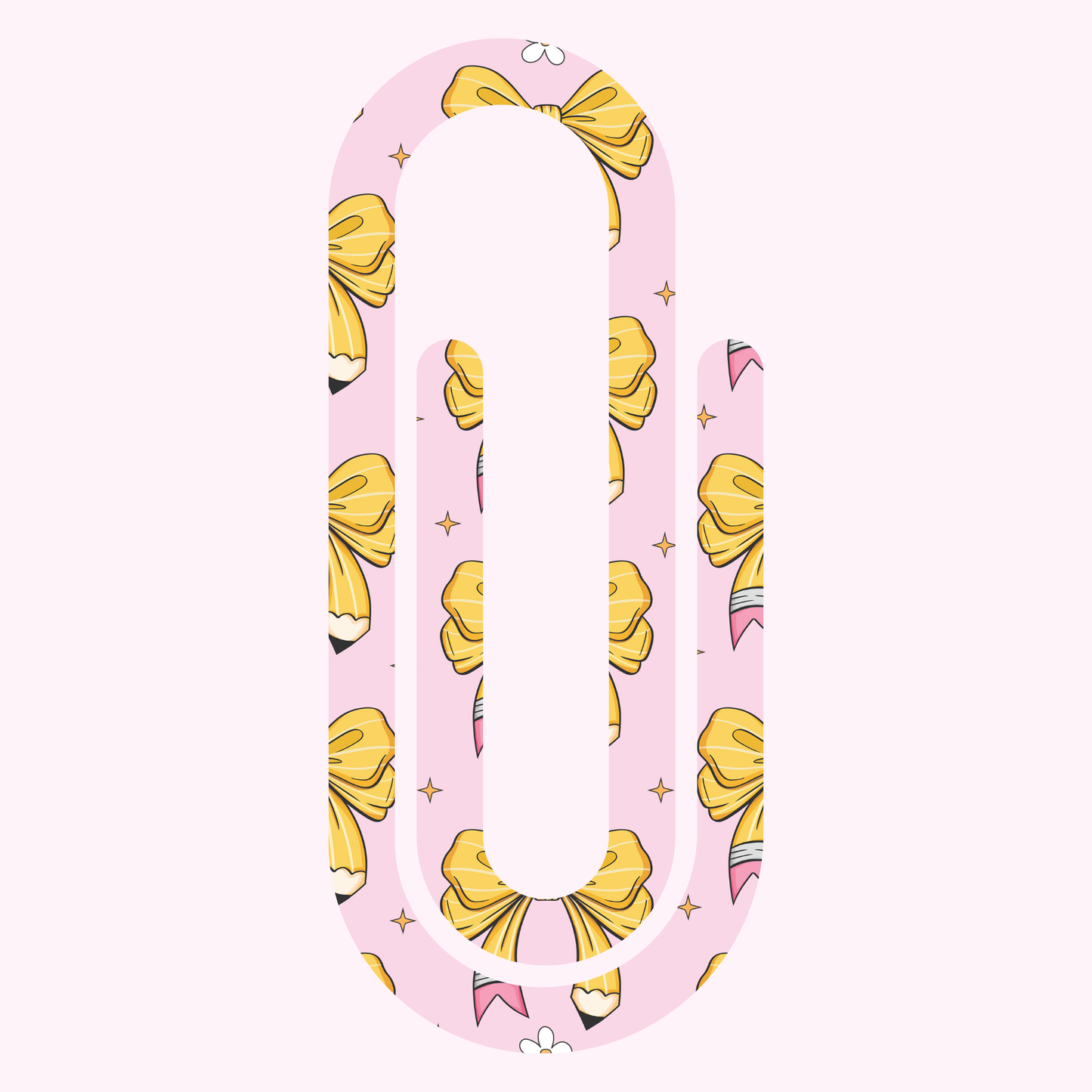Jumbo Pencil Designs Paperclip