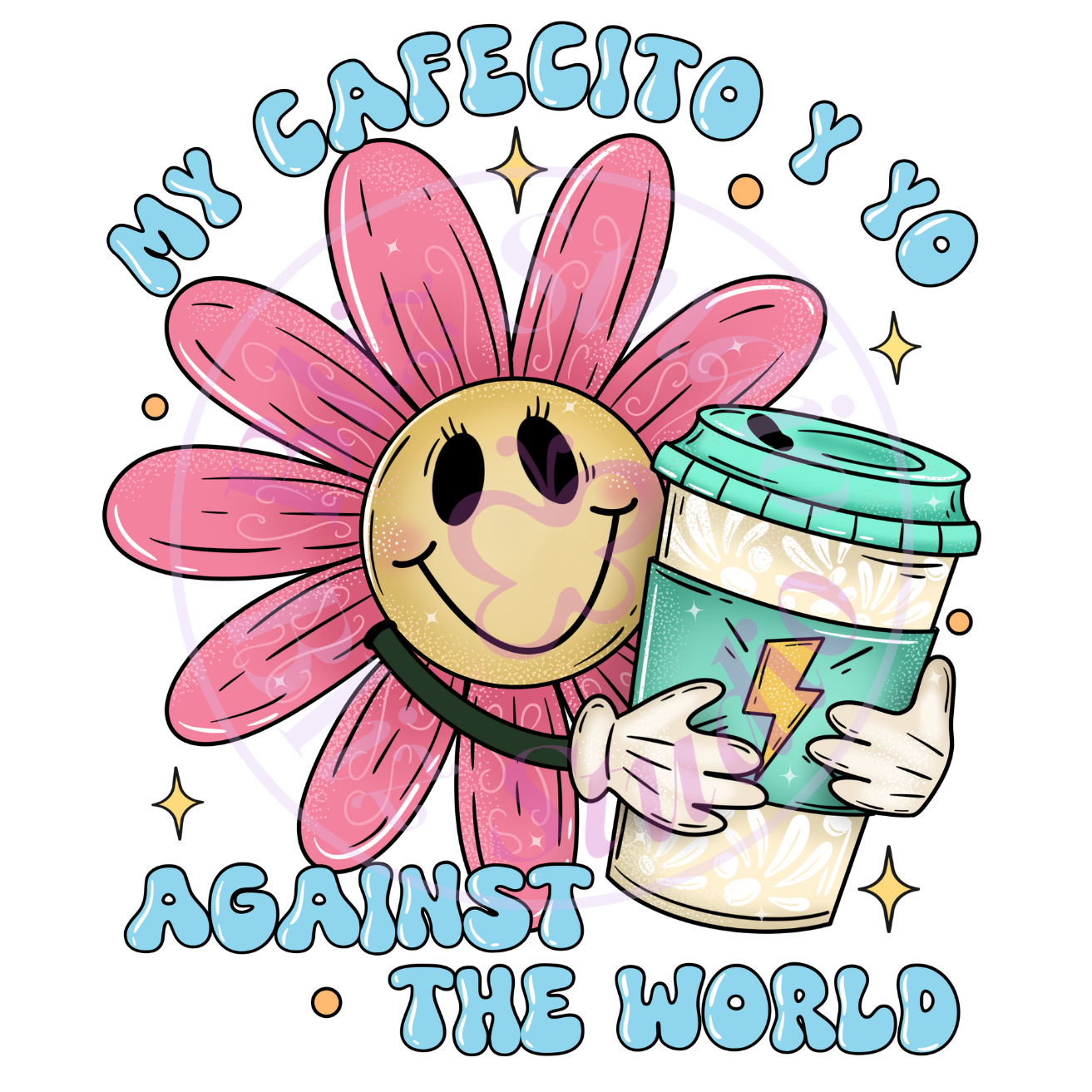 My Cafecito y Yo DTF