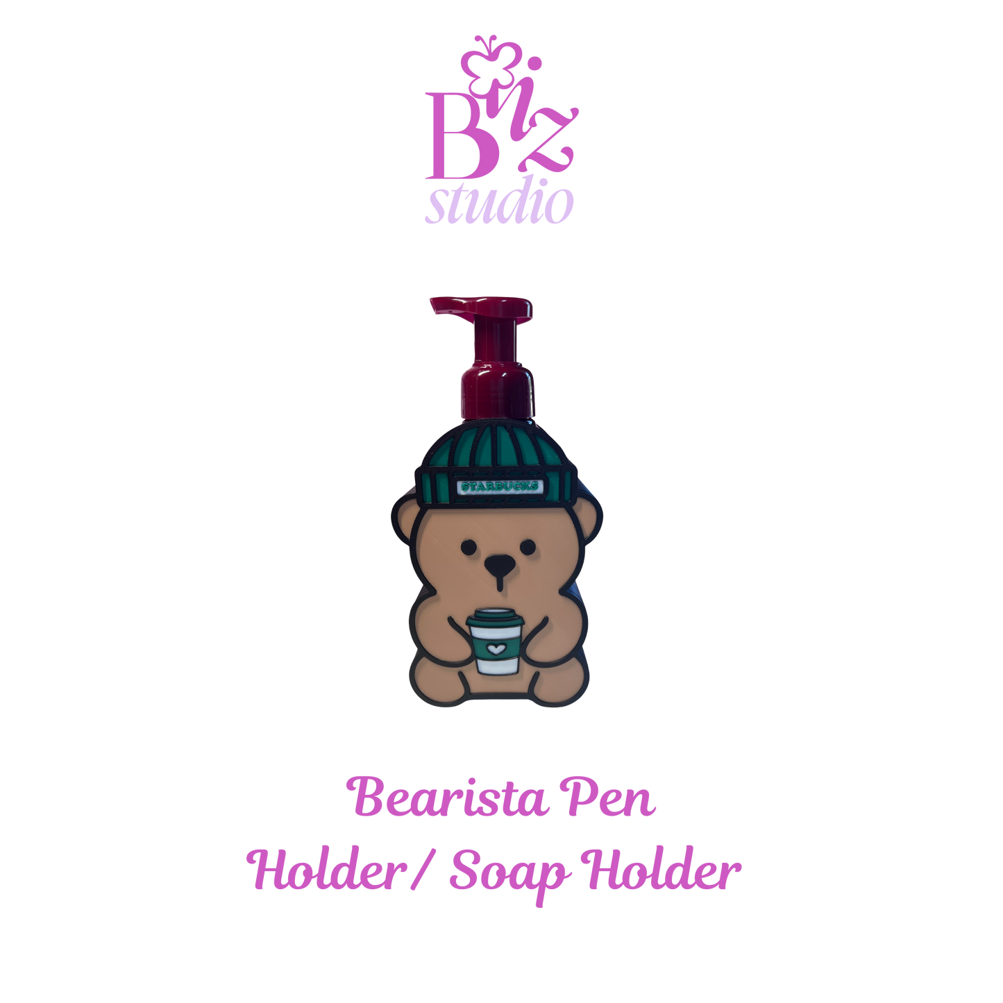 Bearista Soap Holder 3D