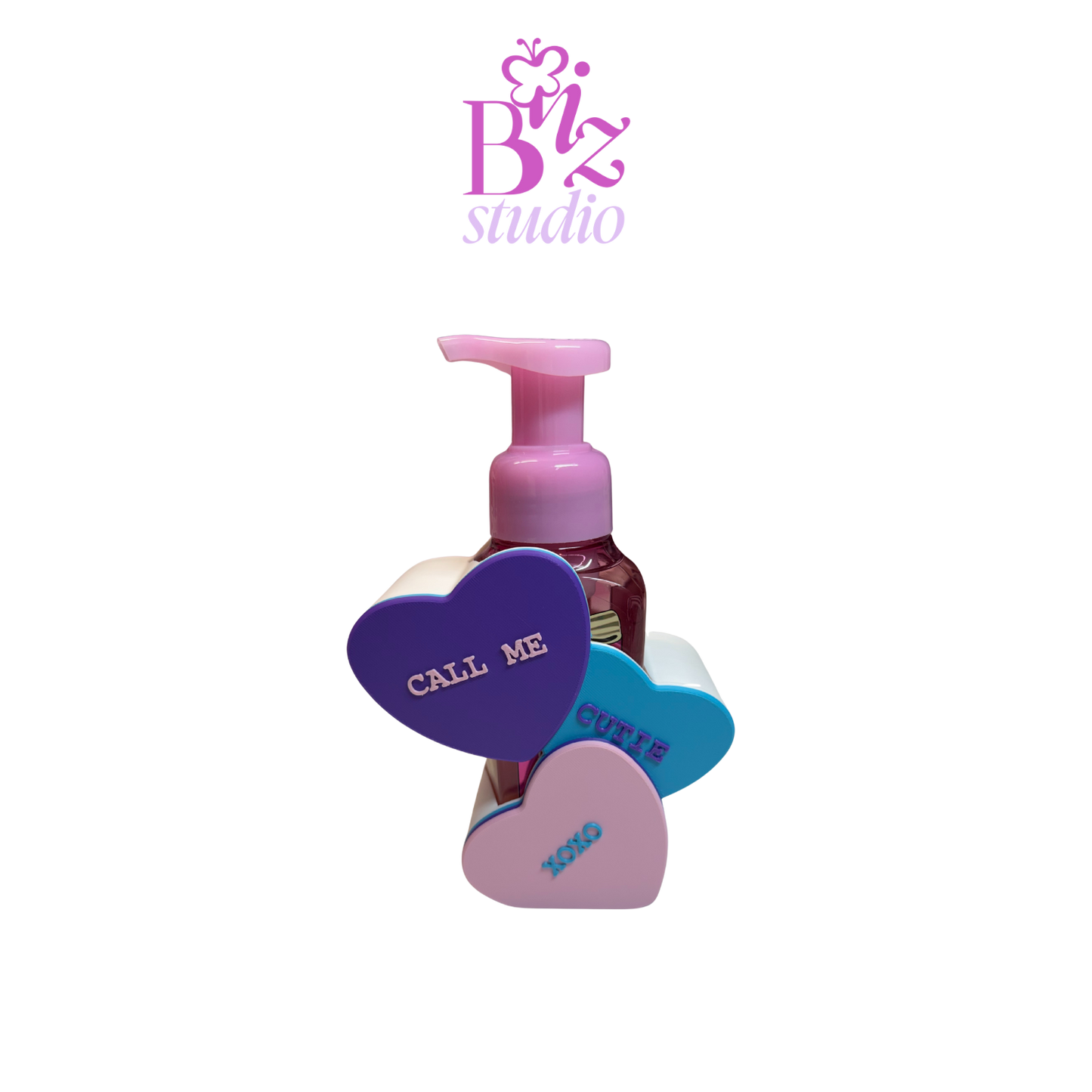Candy Heart 3D Soap Holder