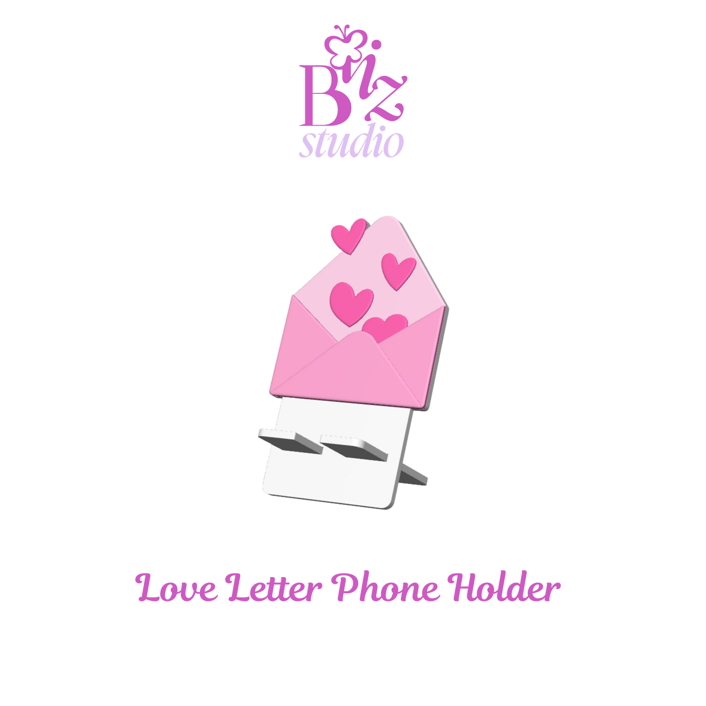 Love Letter 3D Phone Holder