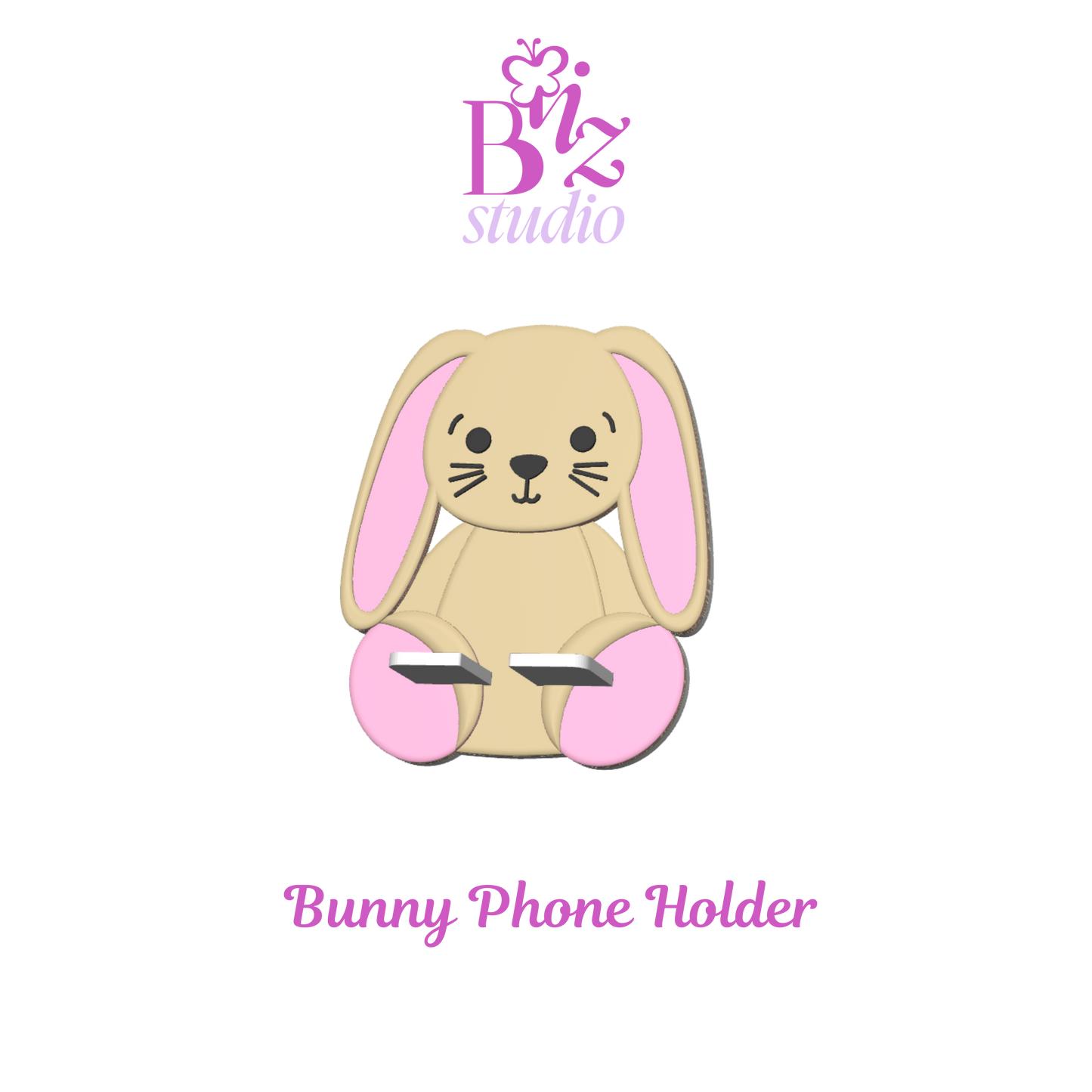 Bunny 3D Phone Holder