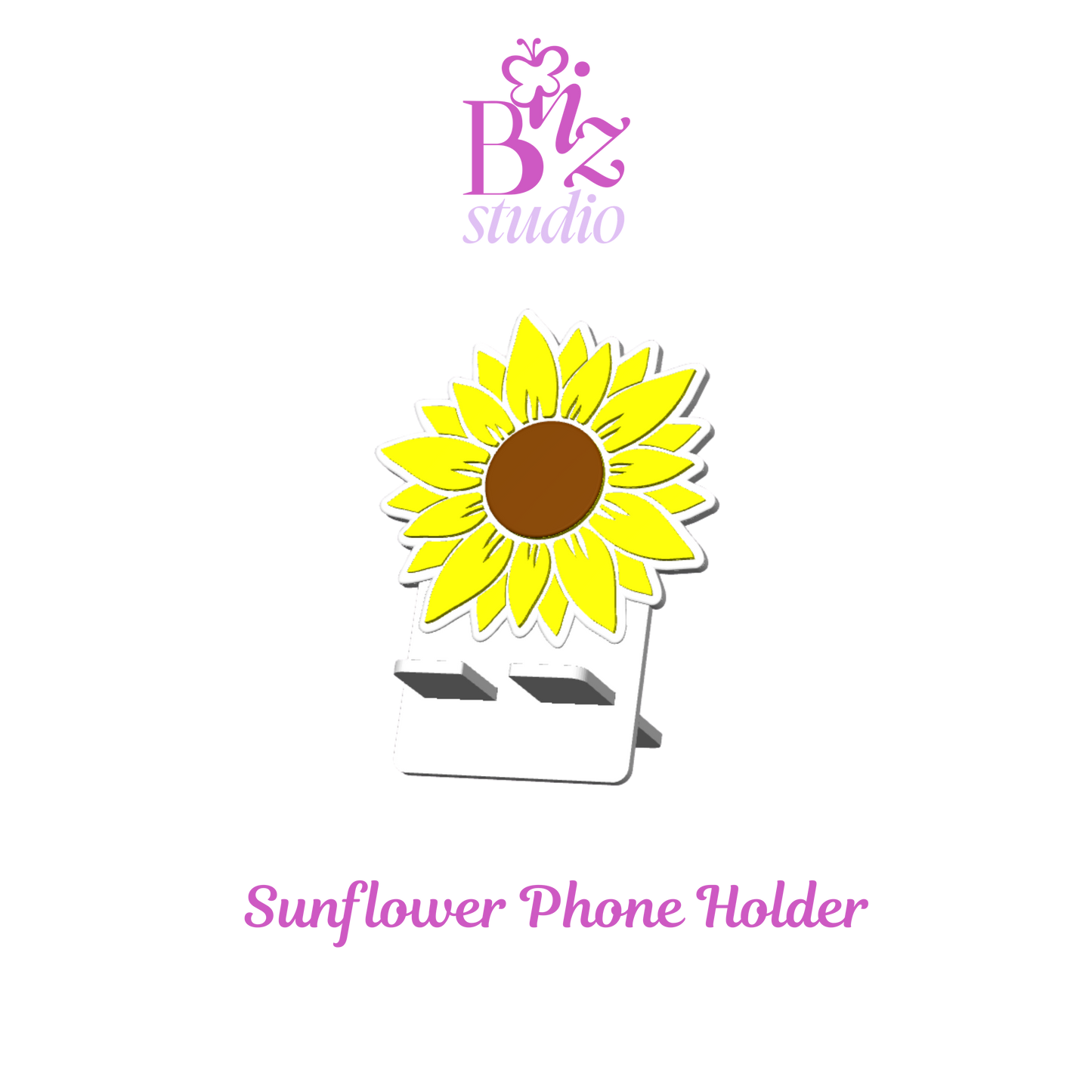 Sunflower 3D Phone Holder