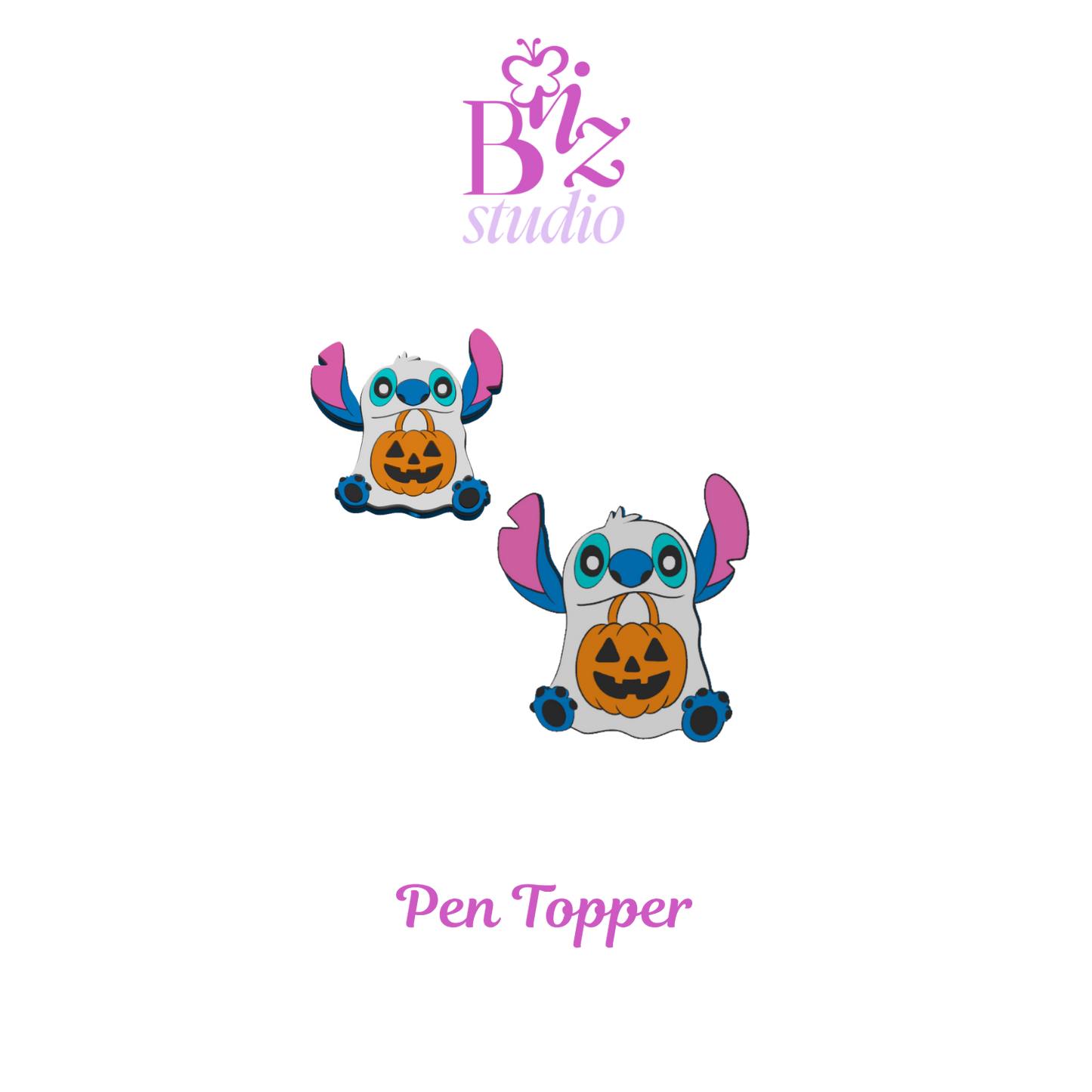 Blue Critter 3D Pen Topper