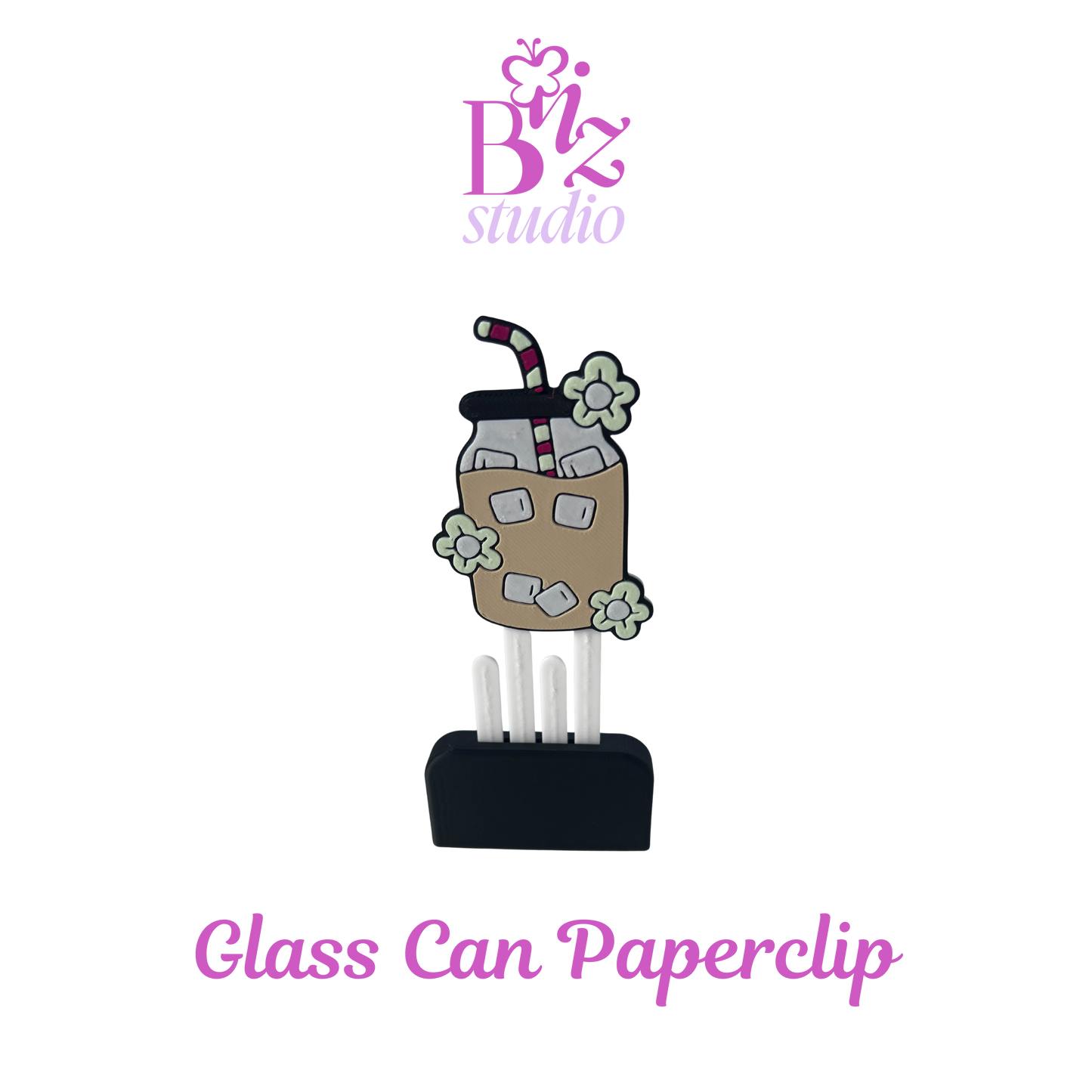 Glass Can 3D Paperclip
