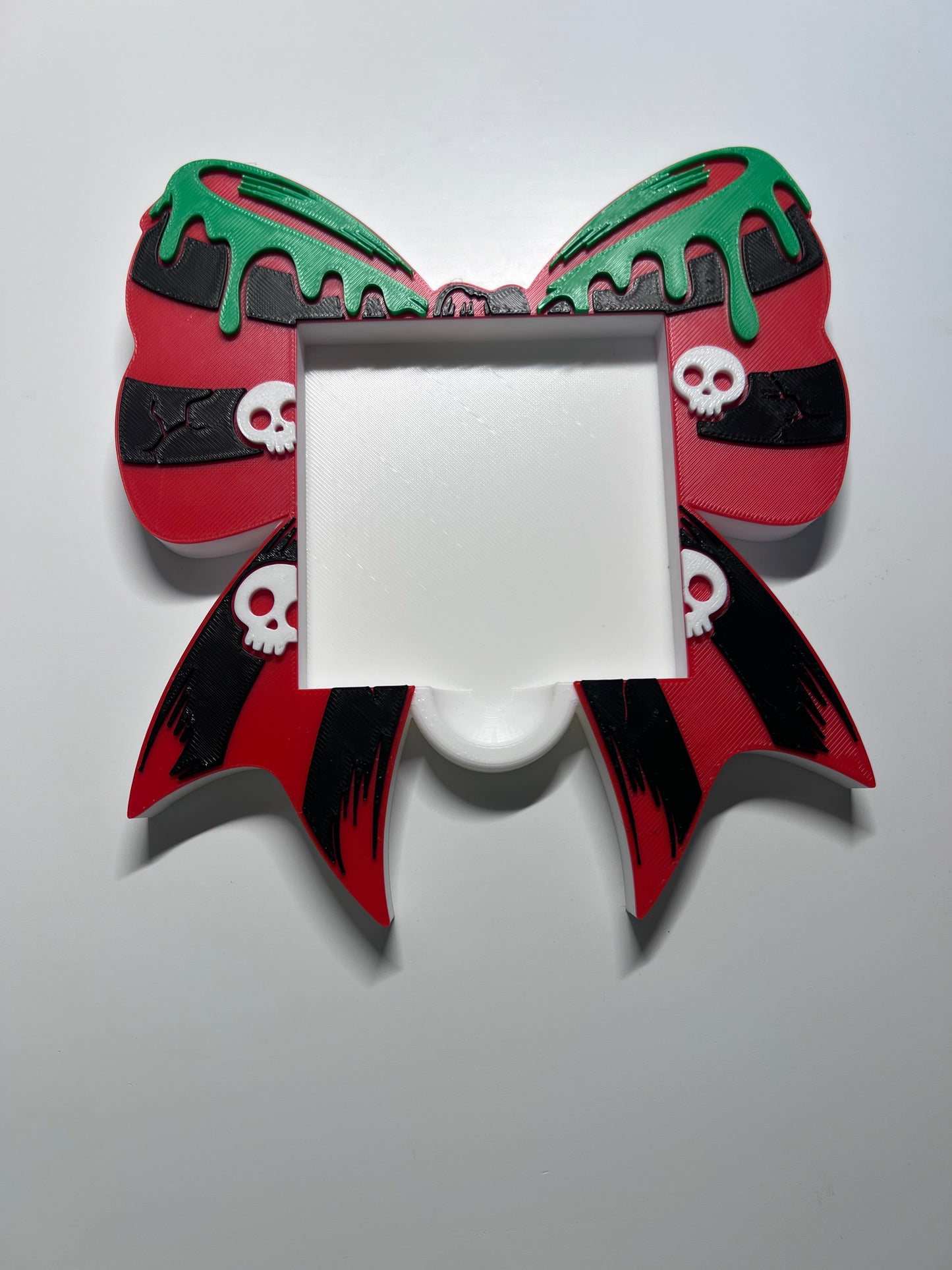 Spooky Bow 3D Sticky Note Holder