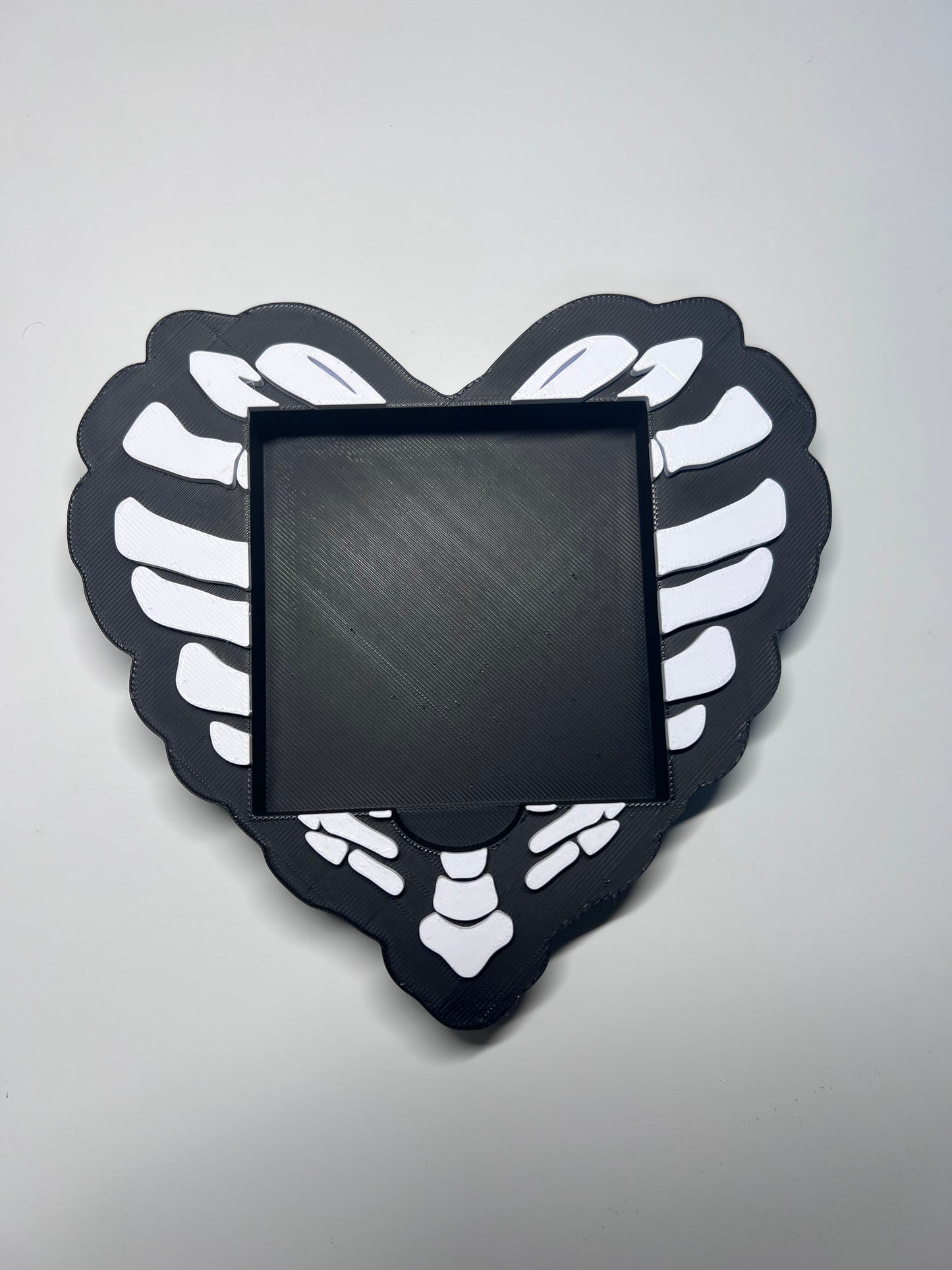 Bone Heart Skeleton 3D Sticky Note Holder