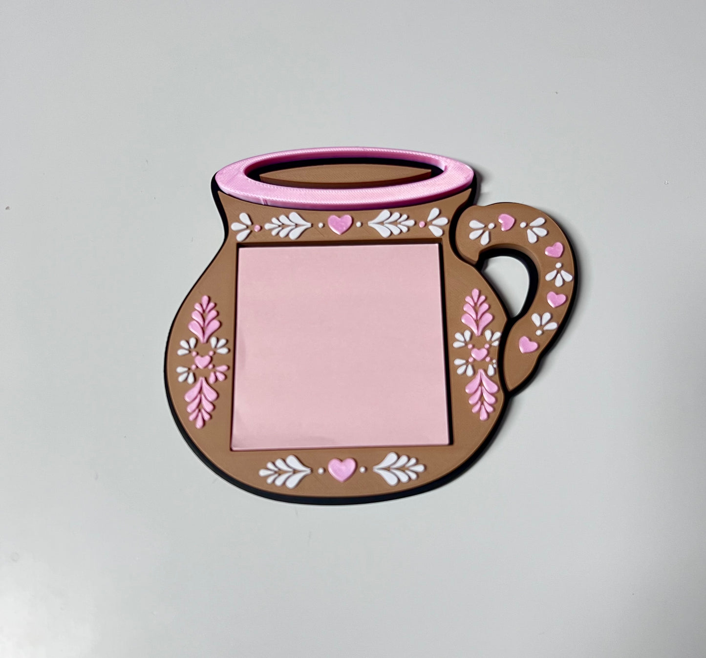 Jarrito 3D Sticky Note Holder