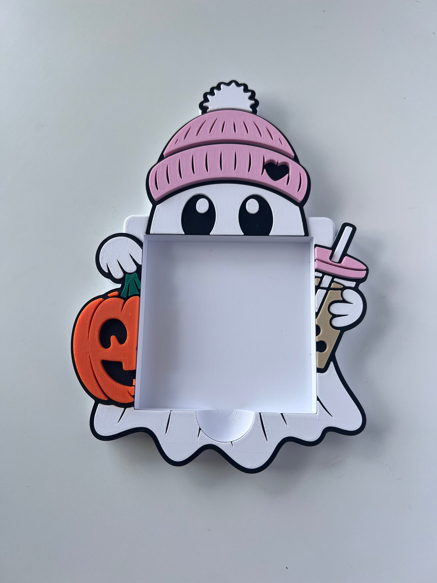 Fall Ghost 3D Sticky Note Holder