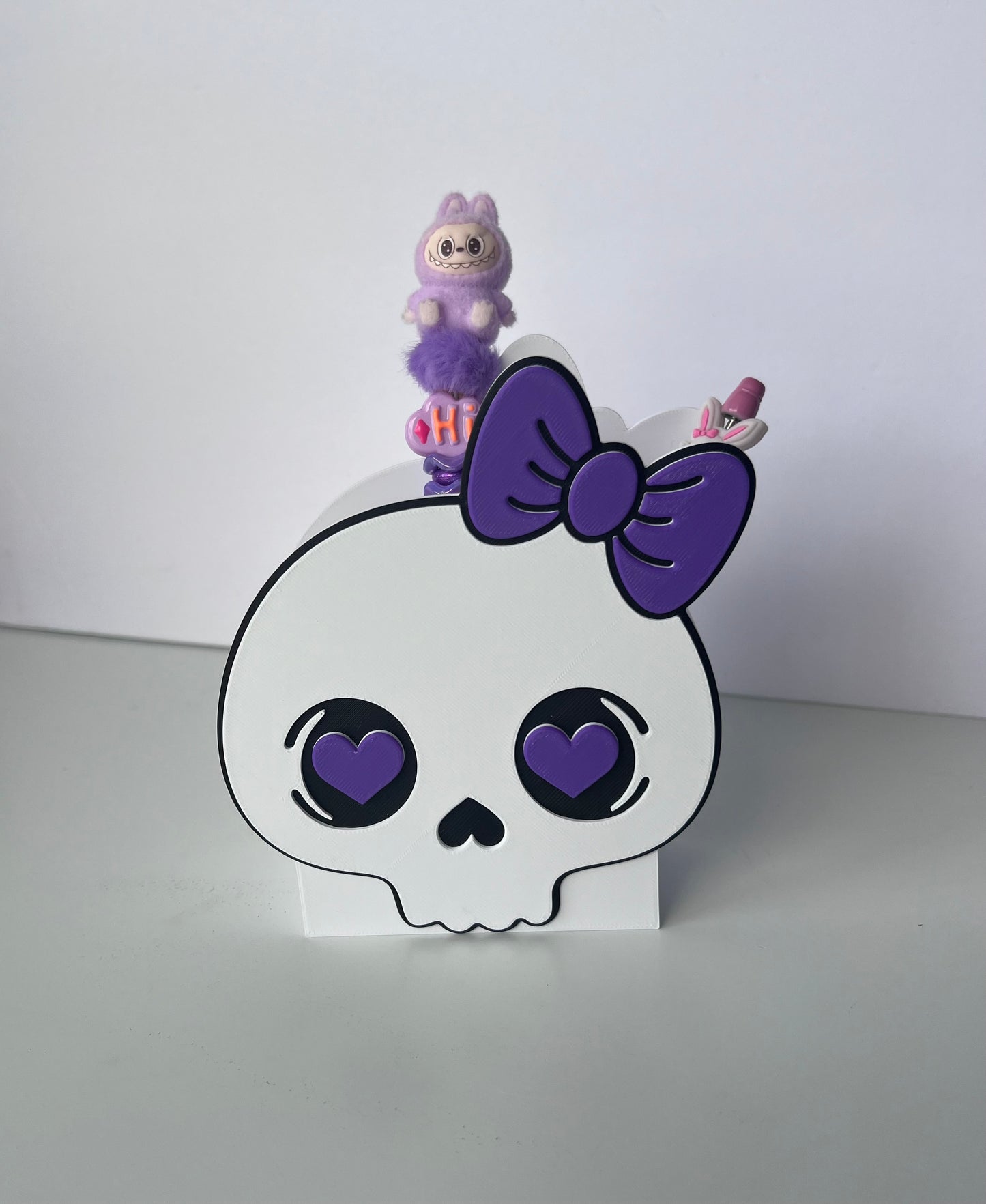 Skull Bow 3D Pen Holder