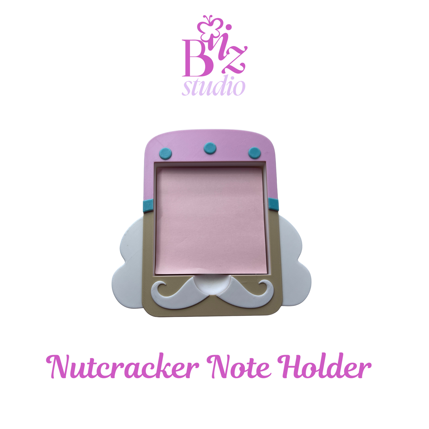 Nutcracker 3D Sticky Note Holder