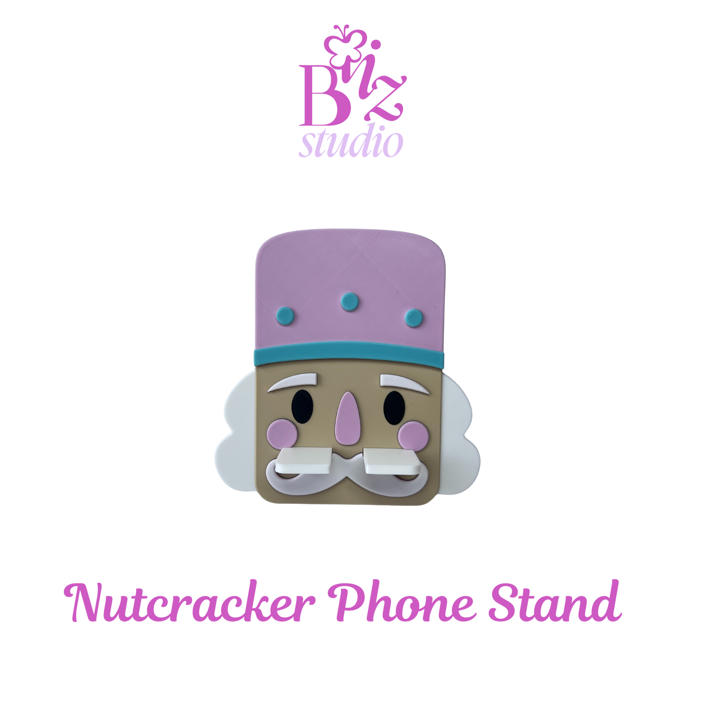Nutcracker 3D Phone Holder