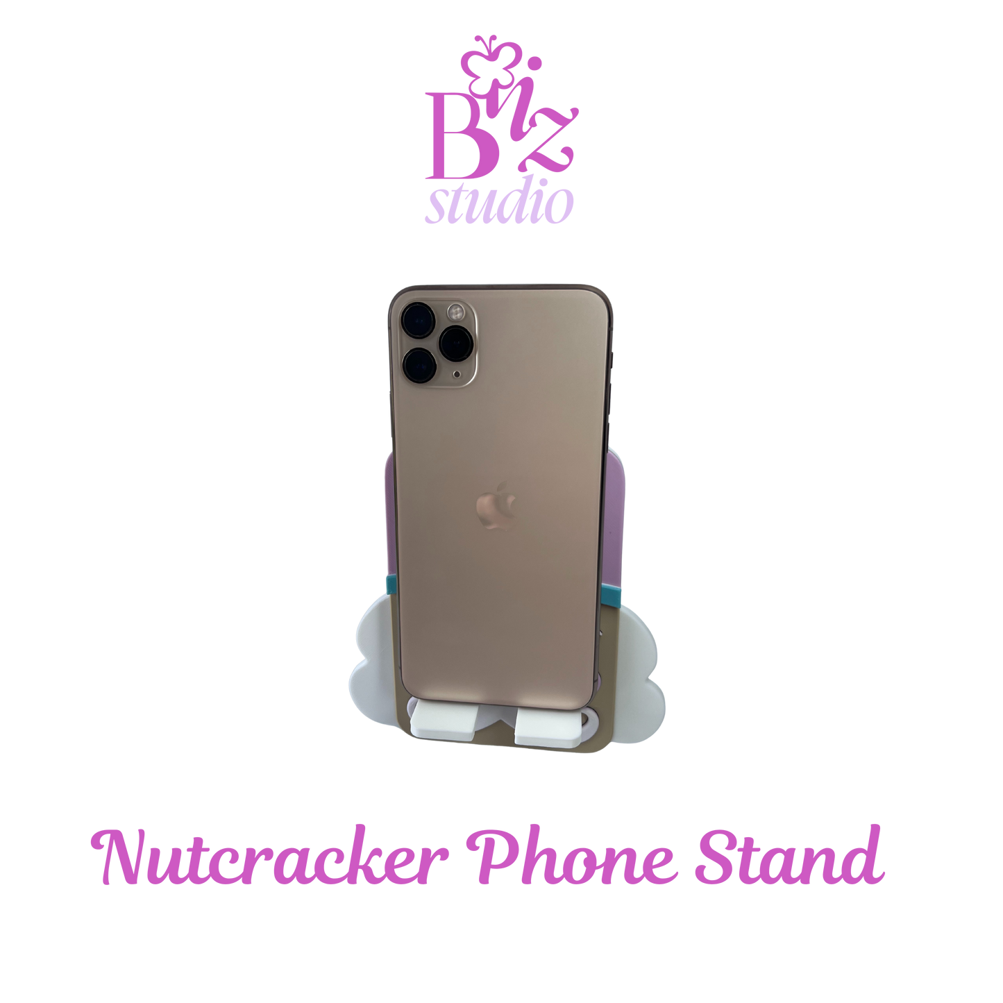 Nutcracker 3D Phone Holder