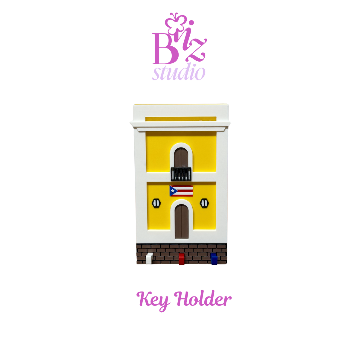 Viejo San Juan 3D Key Holder