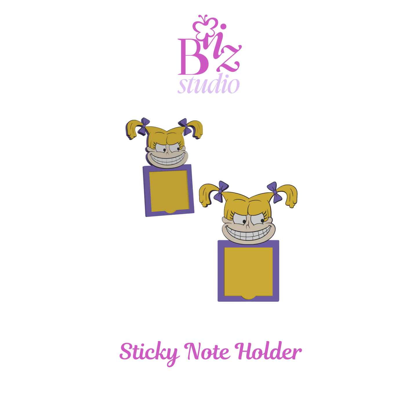 The Bossy 3D Note Holder
