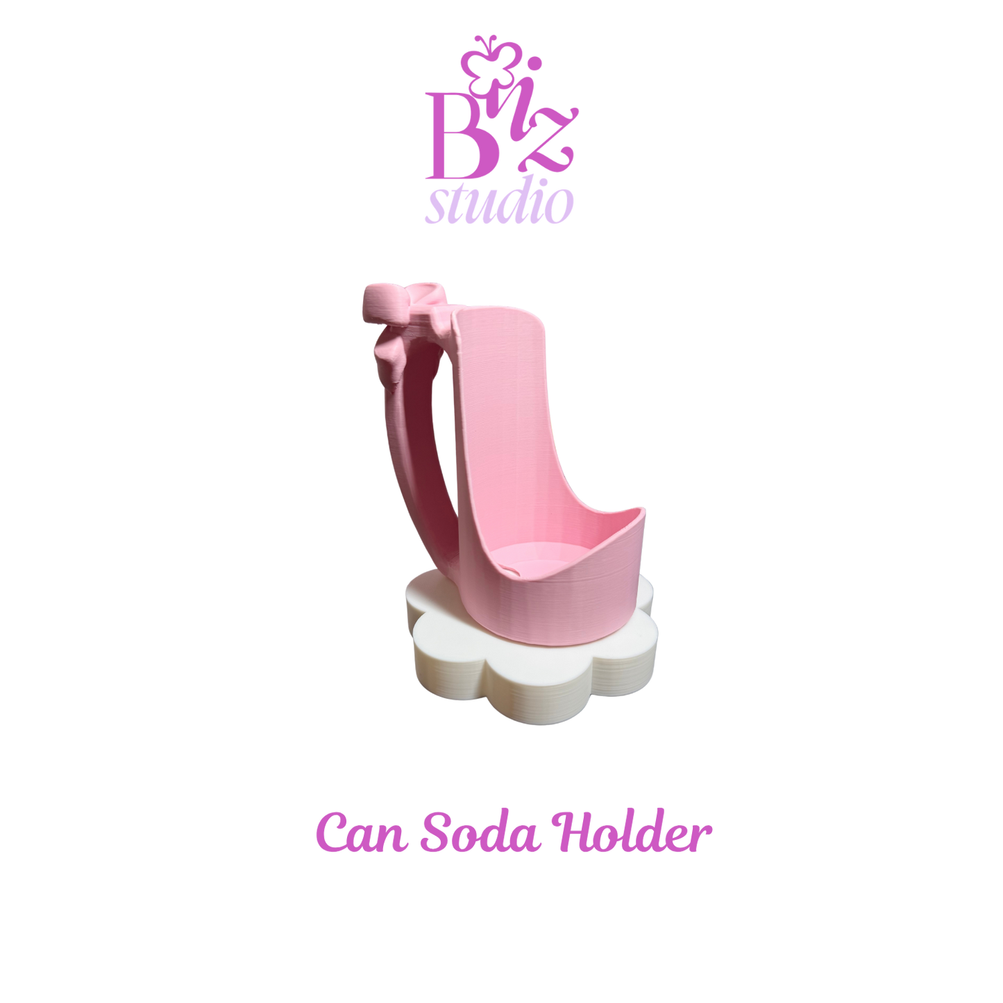 Coquette Bow 3D Can Holder