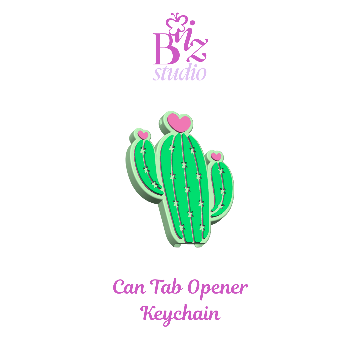 Cactus 3D Can Tab Opener