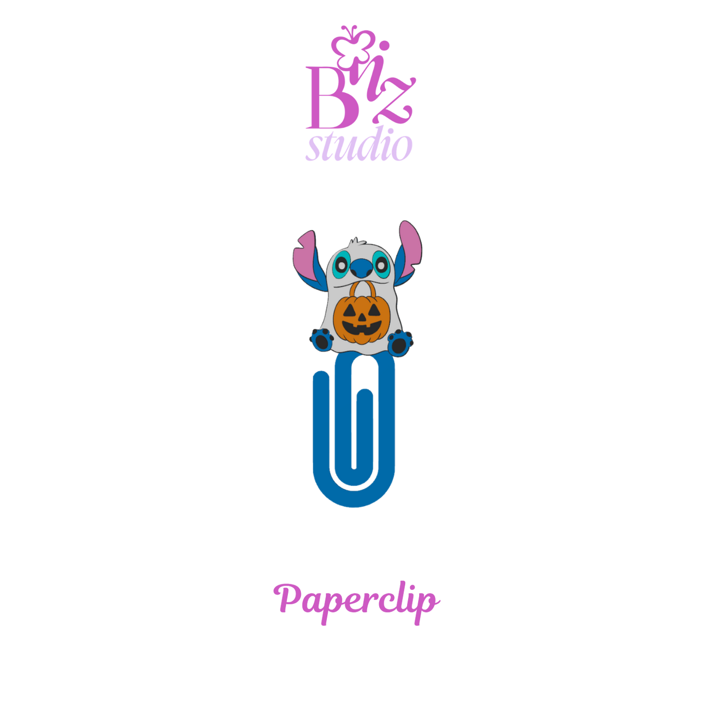 Blue Critter 3D Paperclip
