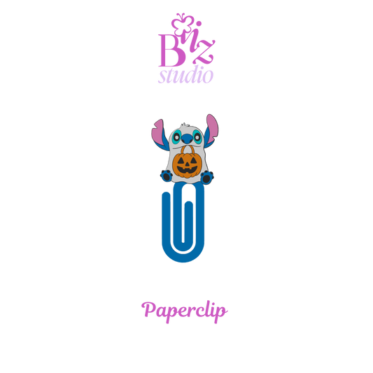Blue Critter 3D Paperclip