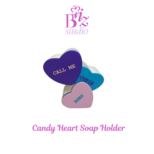 Candy Heart 3D Soap Holder