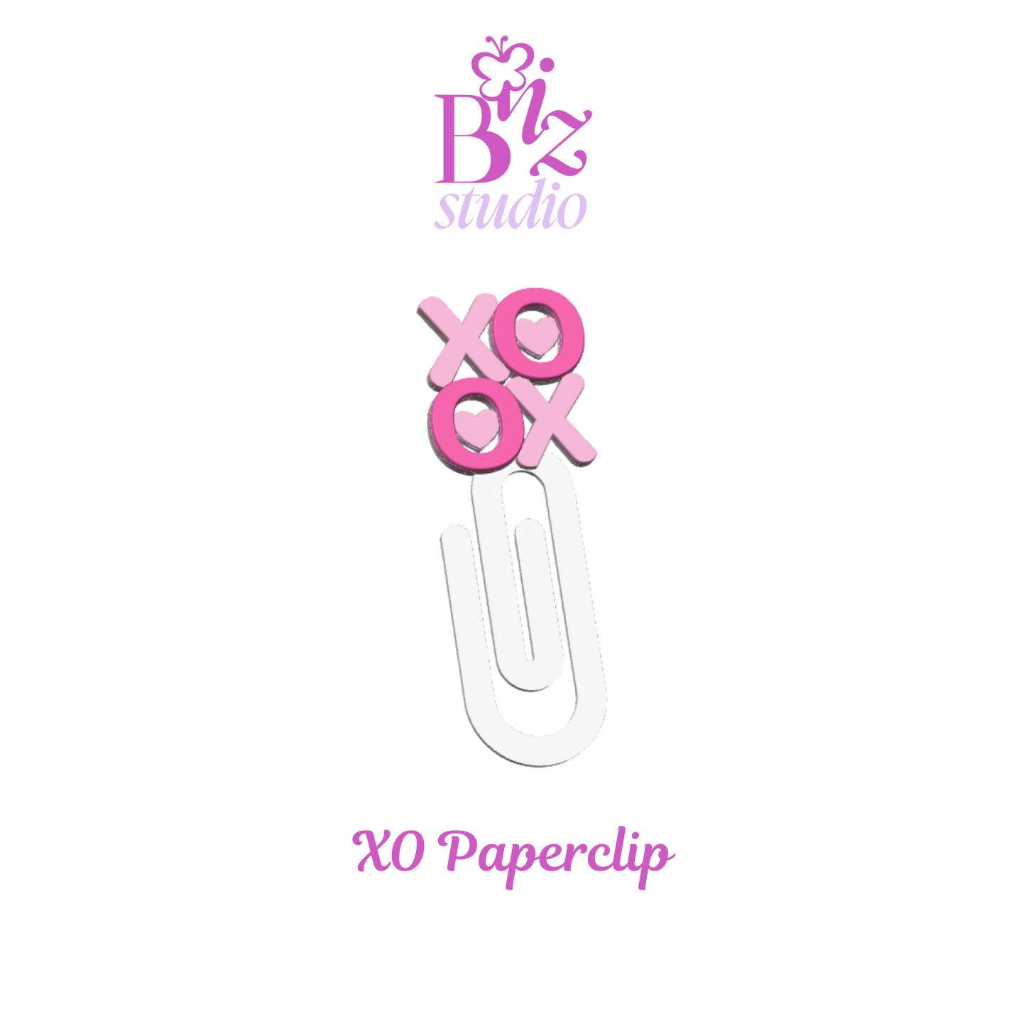 XO 3D Paperclip