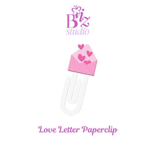 Love Letter 3D Paperclip