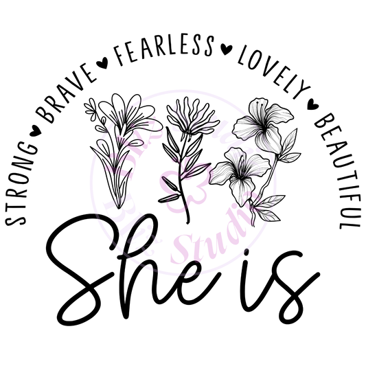 She is