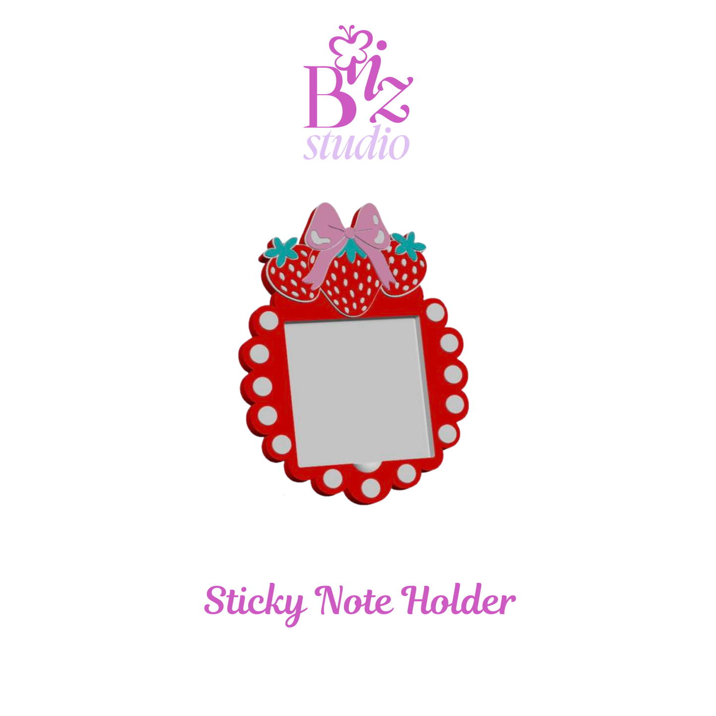 Berry 3D Note Holder