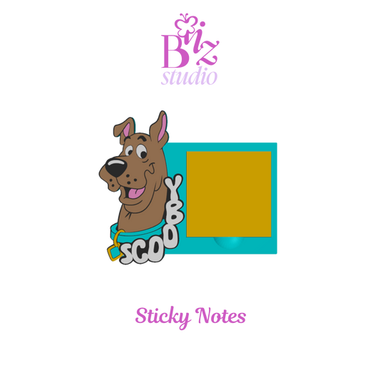 Biscuit Buddy 3D Sticky Note Holder