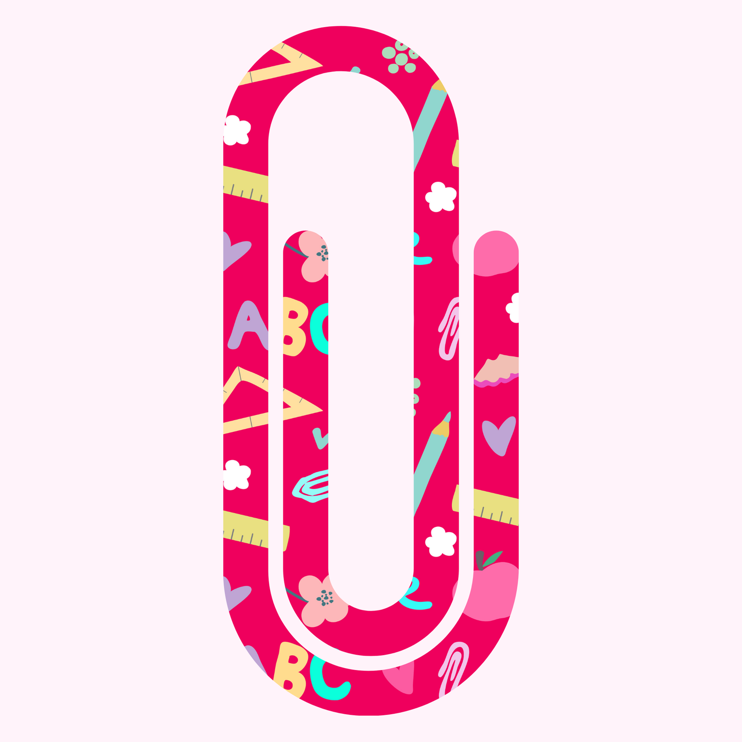 Jumbo Pencil Designs Paperclip