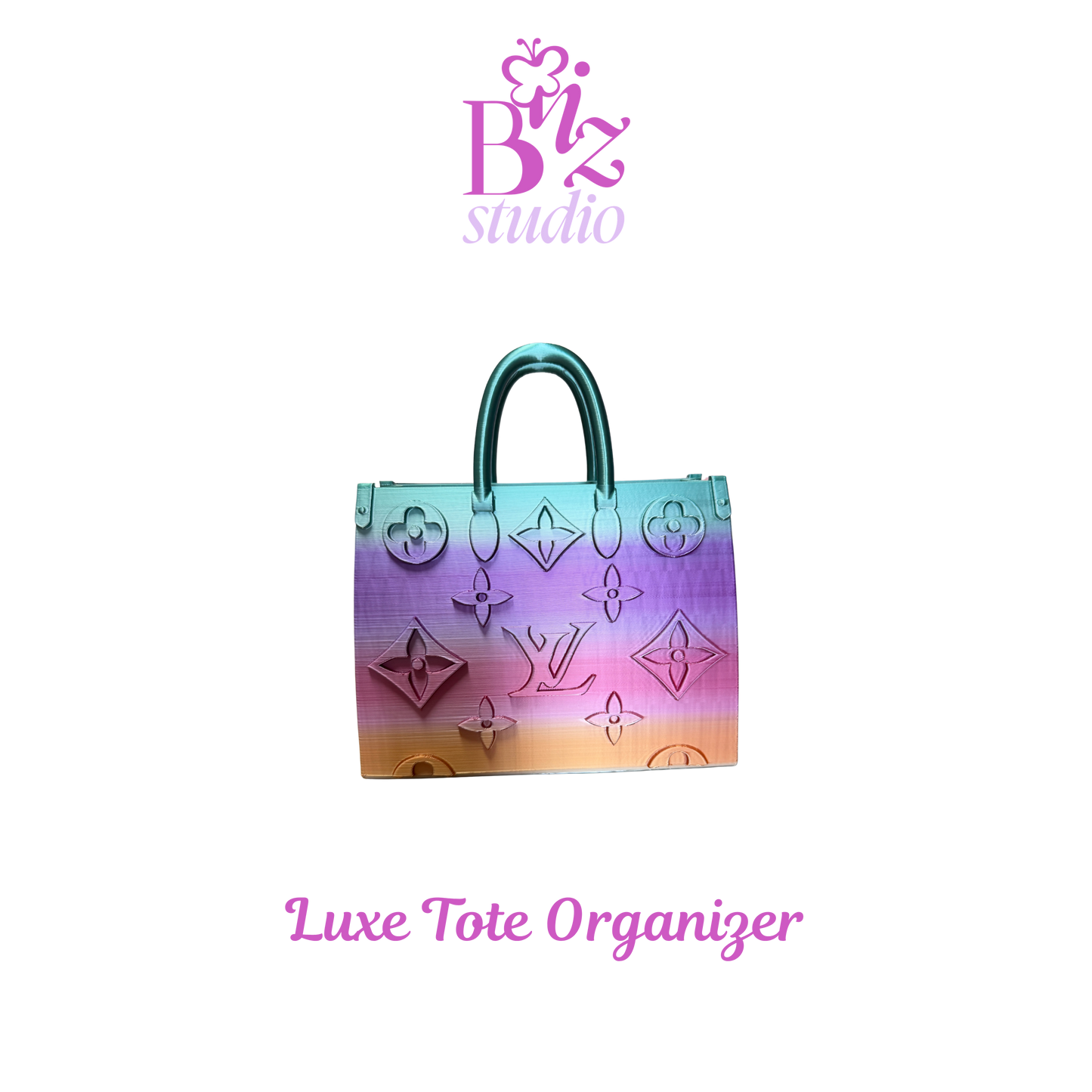 Luxe Tote 3D Desk Organizer