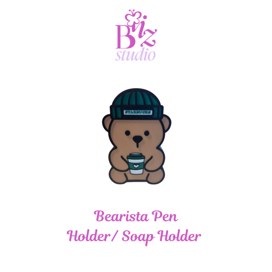 Bearista Pen & Soap Holder 3D