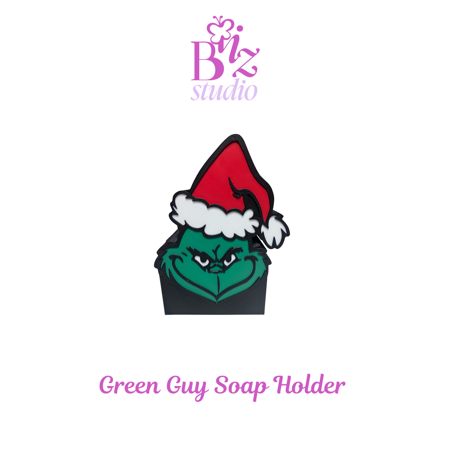 Green Guy 3D Soap Holder