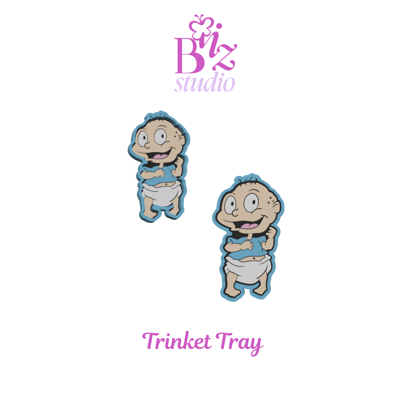 Diaper Baby 3D Trinket Tray