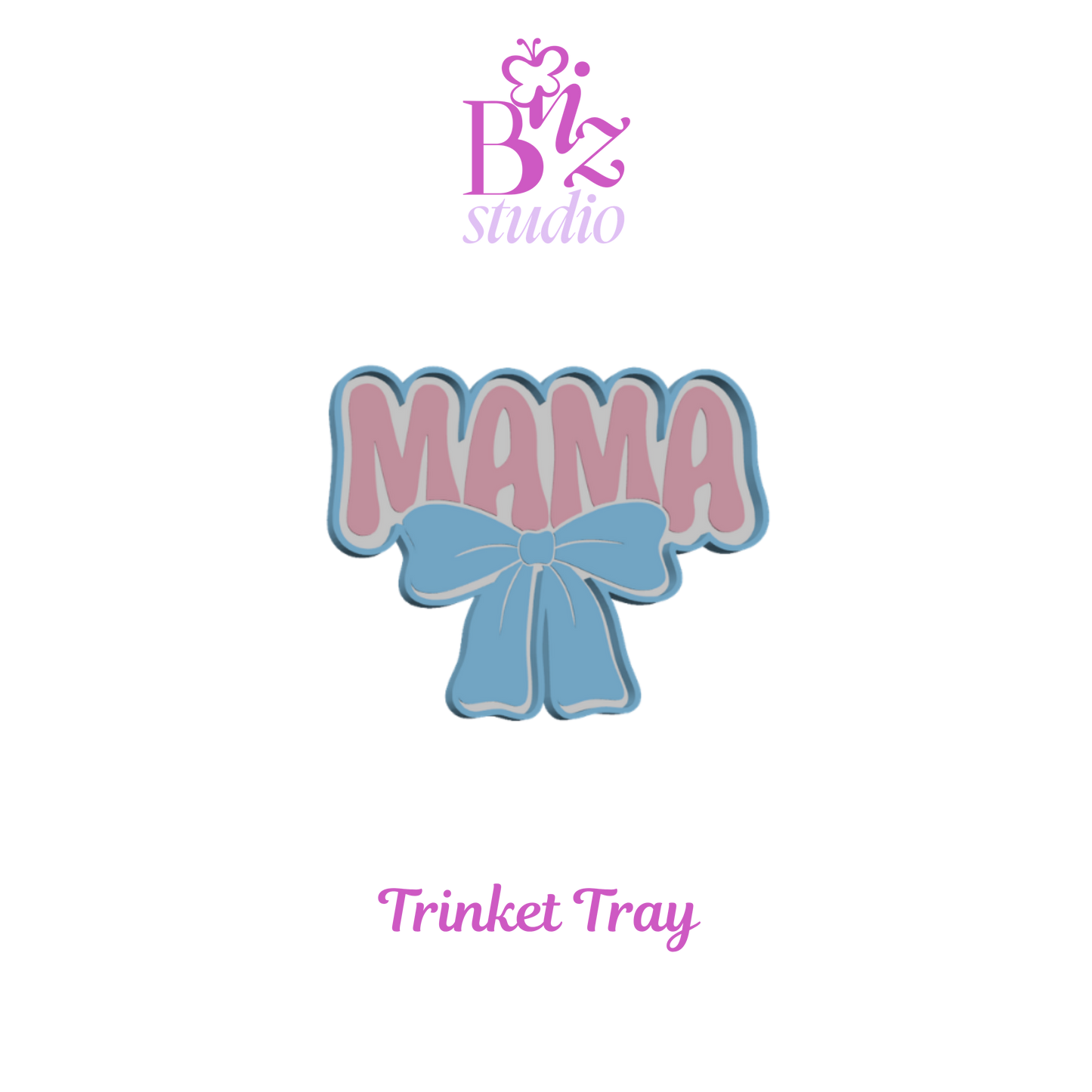 Mama 3D Trinket Tray