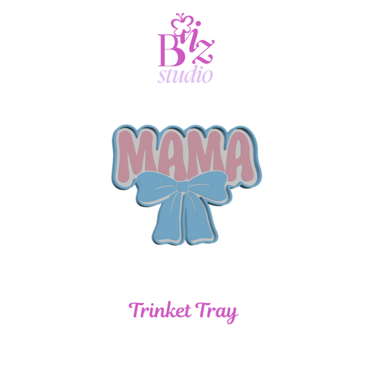 Mama 3D Trinket Tray
