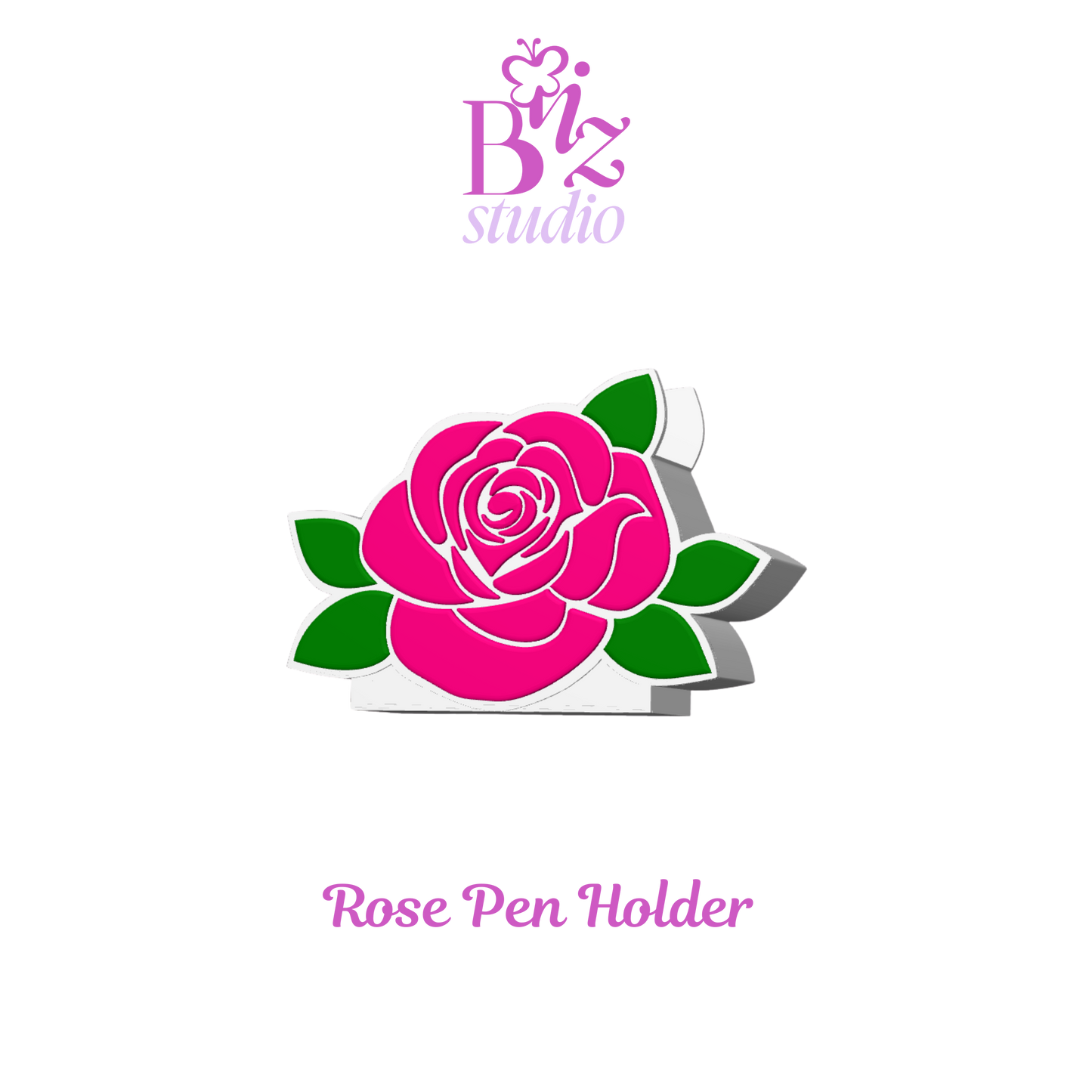 Rose 3D Pen Holder