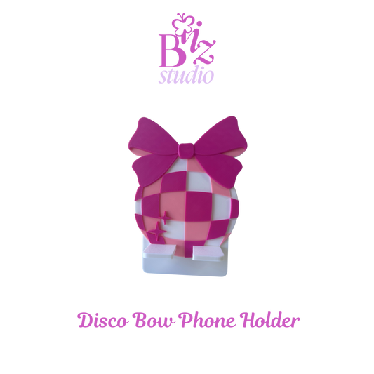 Disco Bow 3D Phone Holder