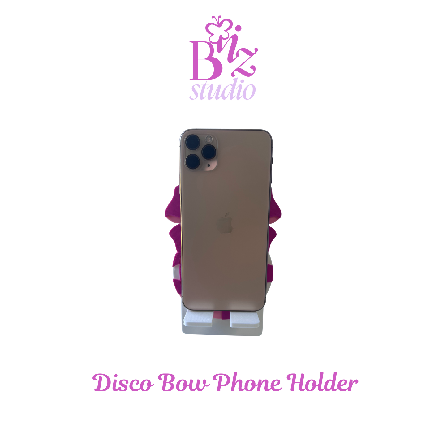 Disco Bow 3D Phone Holder