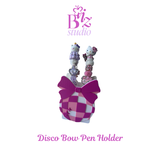 Disco Bow 3D Pen Holder