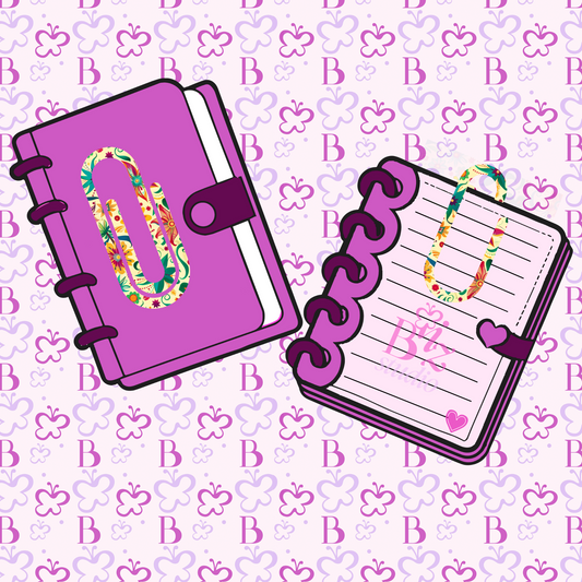 Mexican Floral & Pattern Designs Jumbo Paperclip