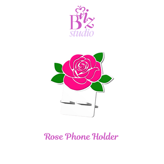 Rose 3D Phone Holder
