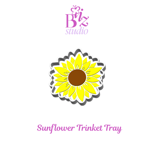 Sunflower 3D Trinket Tray