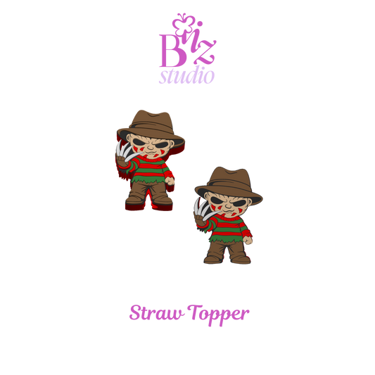 The Claw 3D Straw Topper