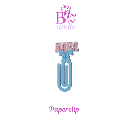 Mama 3D Paperclip