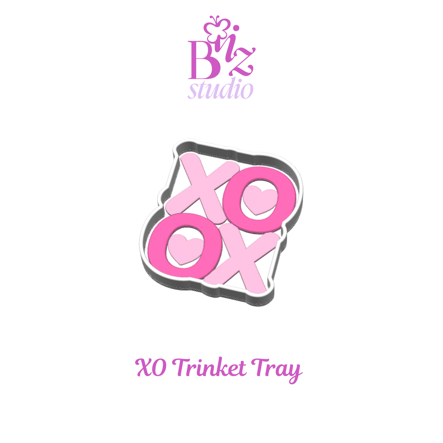 XO 3D Trinket Tray