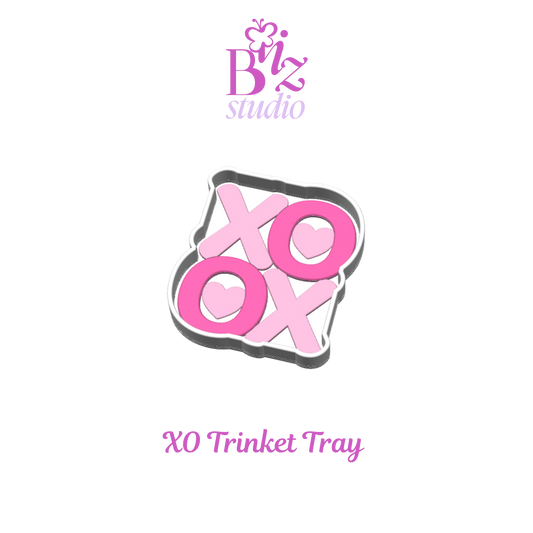 XO 3D Trinket Tray