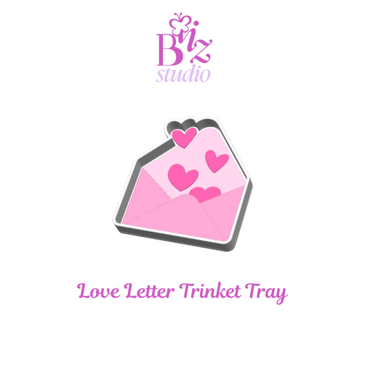 Love Letter 3D Trinket Tray