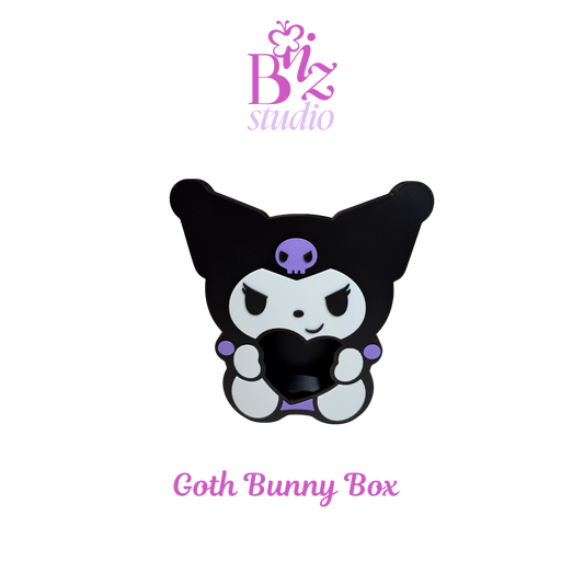 Goth Bunny 3D Box